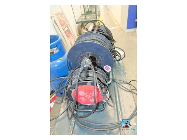 Set elektrische haspels met opbergkoffer - afbeelding 2 van  9