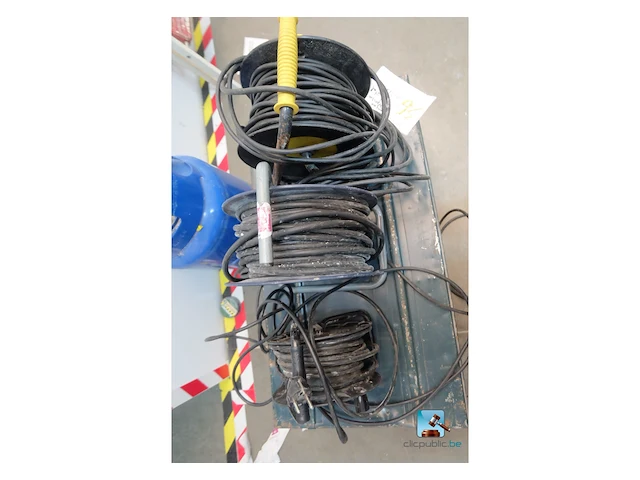 Set elektrische haspels met opbergkoffer - afbeelding 3 van  9