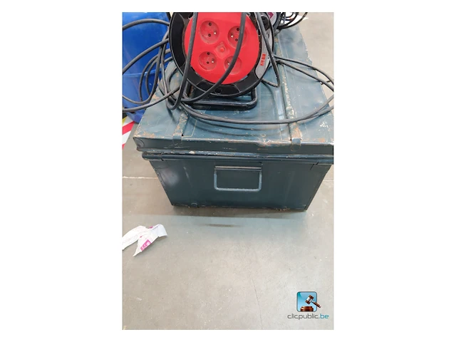Set elektrische haspels met opbergkoffer - afbeelding 5 van  9