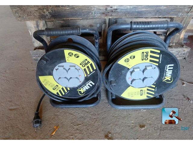 Set elektrische kabelhaspels - afbeelding 1 van  4