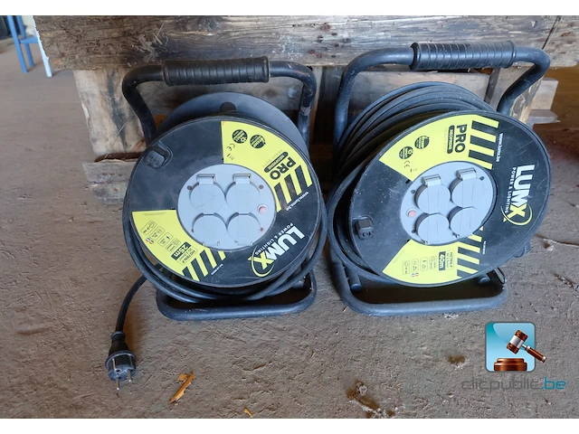 Set elektrische kabelhaspels - afbeelding 3 van  4