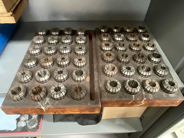 Set er40 collet in houten doostang - afbeelding 1 van  2