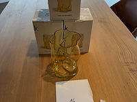 Set gele vazen