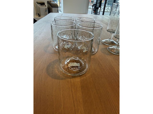 Set glazen + waterkaraf - afbeelding 3 van  6