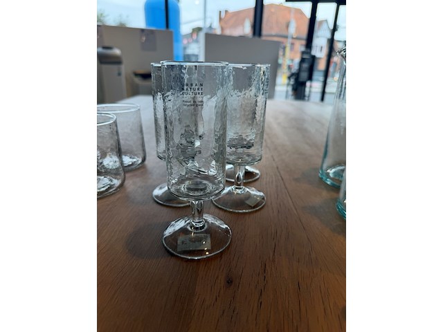 Set glazen + waterkaraf - afbeelding 4 van  6