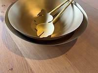 Set gouden kommen met lepel - afbeelding 3 van  5
