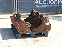 Set graafbakken rhinox voor kubota u27-04 - afbeelding 1 van  1
