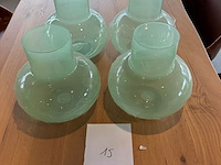 Set groene vazen