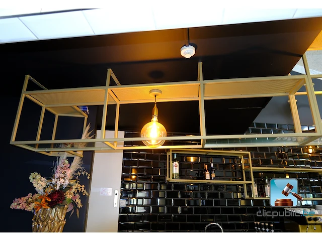 Set hangende planken met verlichting - afbeelding 4 van  8