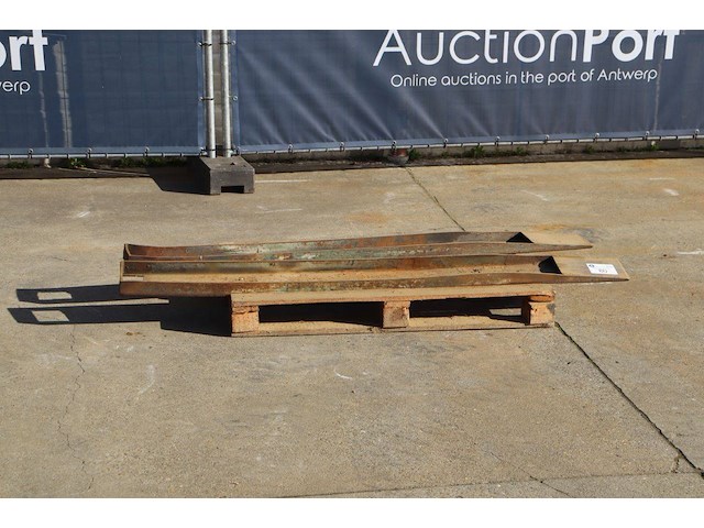 Set heftruck verlenglepels - afbeelding 1 van  1