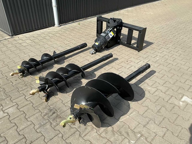 Set hydraulische grondboren schranklader - afbeelding 1 van  26