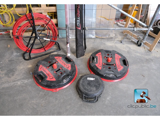 Set kabelhaspels met kabels en toebehoren - afbeelding 1 van  9