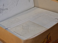 Set kant maken en kantenklossen boeken, staaltjes, voorbeelden etc. - afbeelding 8 van  9