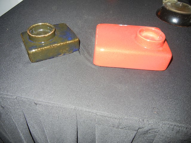 Set keramieken theekaars houders - afbeelding 2 van  3