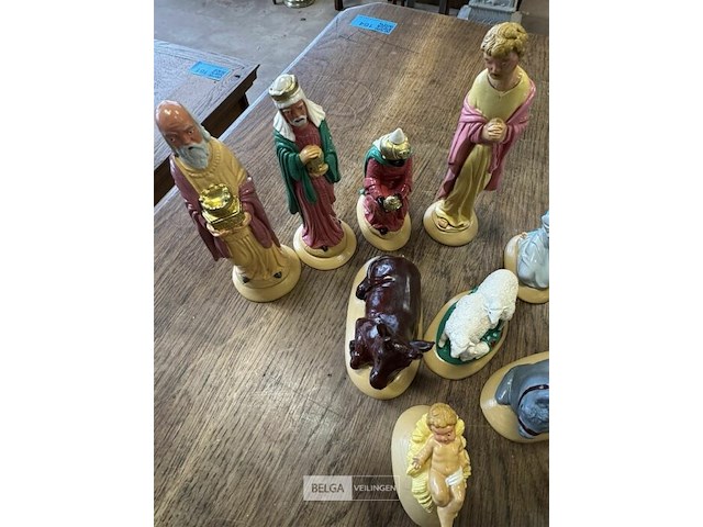 Set kerststalfiguren - afbeelding 2 van  3