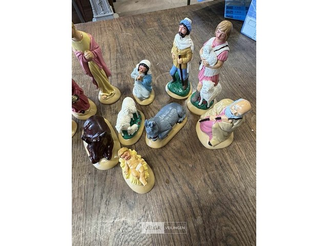 Set kerststalfiguren - afbeelding 3 van  3