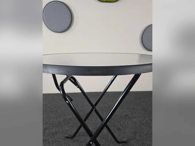 Set klaptafels op kar - kantinetafel - afbeelding 4 van  6