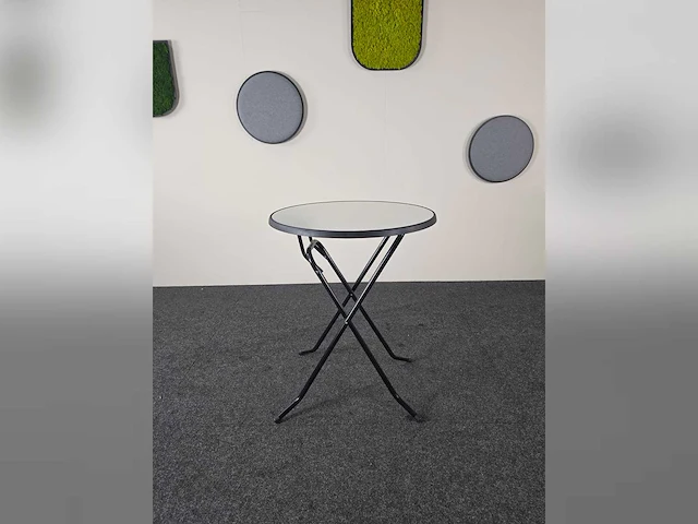 Set klaptafels op kar - kantinetafel - afbeelding 2 van  6