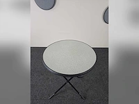 Set klaptafels op kar - kantinetafel - afbeelding 5 van  6