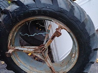 Set koeiwielen / opzet-dubbelwielen voor tractor – 32 inch - afbeelding 1 van  3