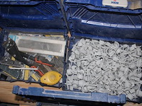 Set kunststof klemmen - diverse maten handgereedschap diversen set klemringen - diverse maten set bevestigingsmateriaal - diverse maten - afbeelding 2 van  4