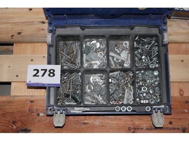 Set kunststof klemmen - diverse maten handgereedschap diversen set klemringen - diverse maten set bevestigingsmateriaal - diverse maten - afbeelding 4 van  4