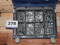 Set kunststof klemmen - diverse maten handgereedschap diversen set klemringen - diverse maten set bevestigingsmateriaal - diverse maten - afbeelding 4 van  4