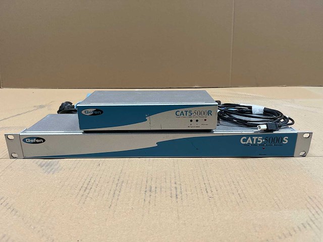 Set kvm extender gefen cat5 5000s (sender) & 5000r (receiver) - afbeelding 1 van  6