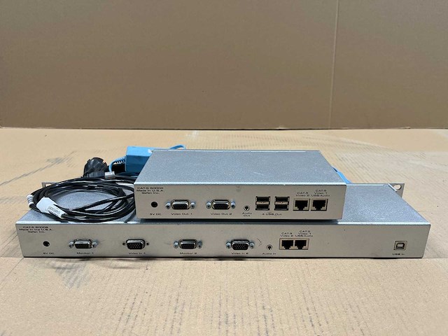 Set kvm extender gefen cat5 5000s (sender) & 5000r (receiver) - afbeelding 4 van  6