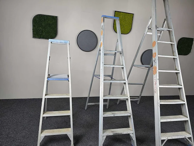 Set ladders - ladder en trap - afbeelding 1 van  9