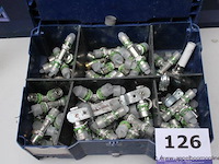 Set leidingsystemen koppelingen - diverse types - afbeelding 1 van  2