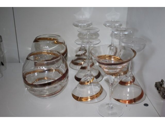 Set lsa handmade glazen - afbeelding 1 van  7