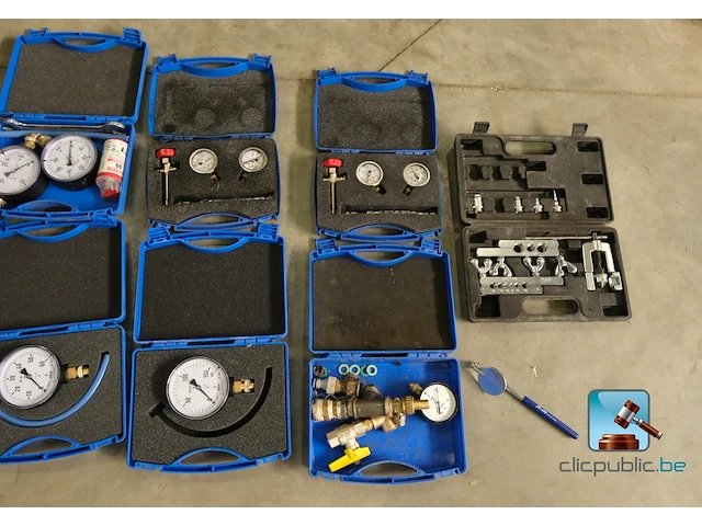 Set manometers en klemmenapparaat - afbeelding 1 van  8