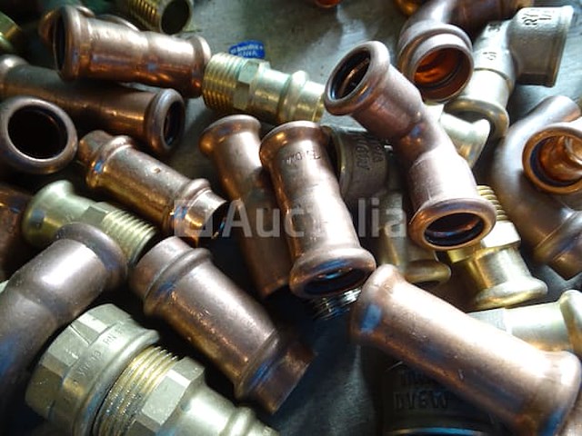 Set messing en koperen krimpfittingen - afbeelding 3 van  18