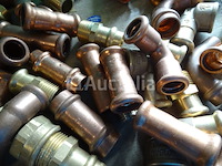 Set messing en koperen krimpfittingen - afbeelding 3 van  18