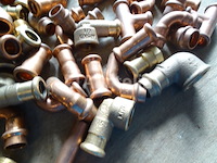 Set messing en koperen krimpfittingen - afbeelding 4 van  18