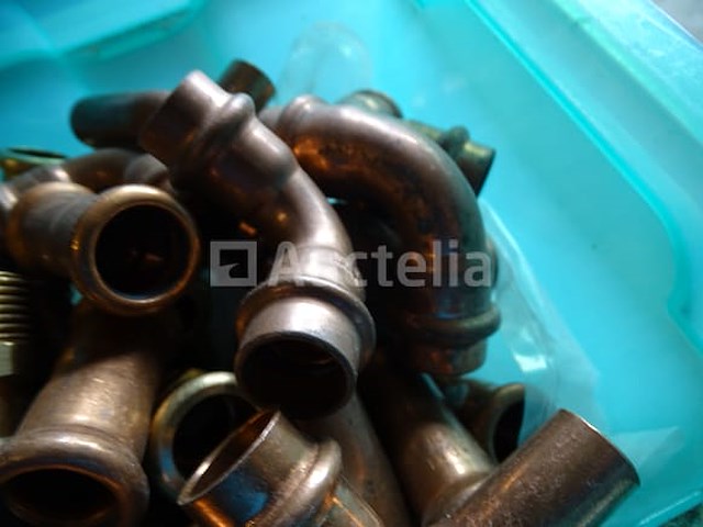 Set messing en koperen krimpfittingen - afbeelding 9 van  18