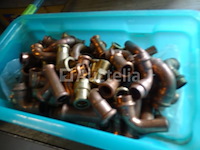 Set messing en koperen krimpfittingen - afbeelding 10 van  18