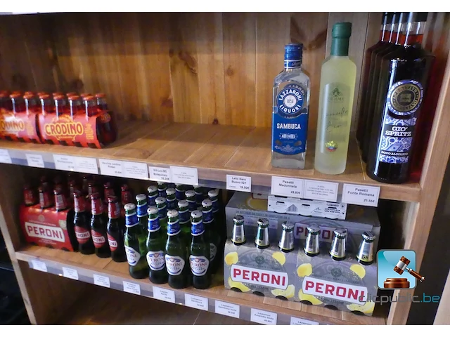 Set met bier en snacks - afbeelding 1 van  6