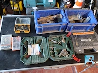 Set met diverse bitjes en boren