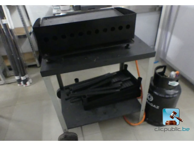 Set met gasplancha en barbecues - afbeelding 5 van  8