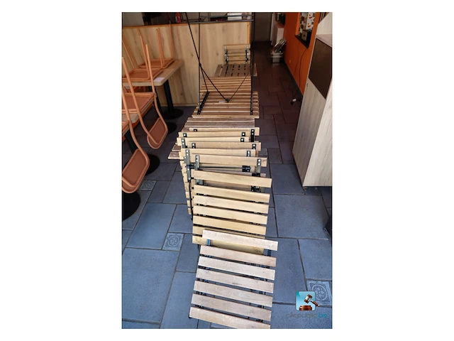 Set met klapstoelen en klaptafels - afbeelding 2 van  9