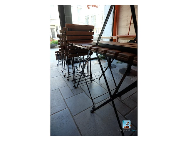 Set met klapstoelen en klaptafels - afbeelding 5 van  9