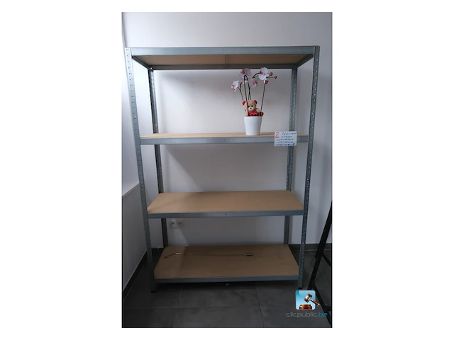 Set met kledingrekken en een plank - afbeelding 2 van  9