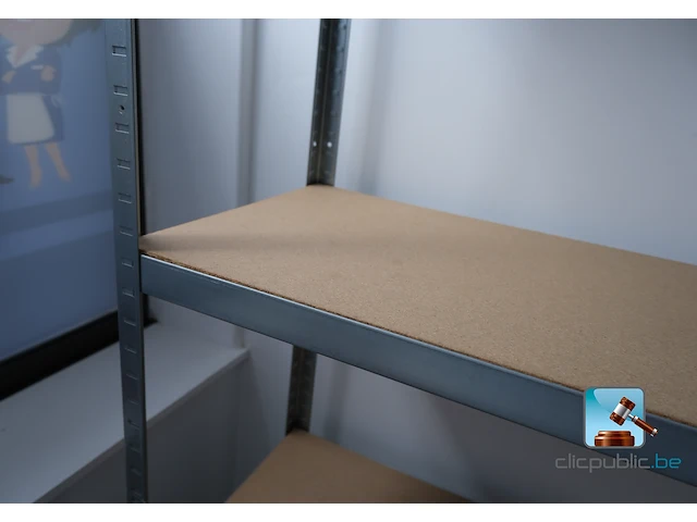 Set met kledingrekken en een plank - afbeelding 3 van  9
