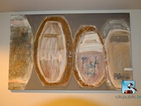 Set met lijsten en decoratieve flessen - afbeelding 6 van  10