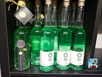 Set met likeuren van groene appel