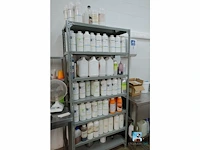 Set met voedingskleurstoffen met rek