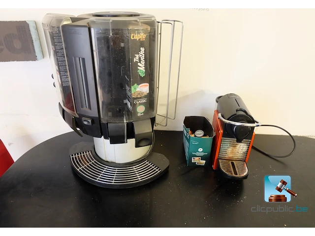 Set met warmdrankdispenser en koffiemachine - afbeelding 1 van  23