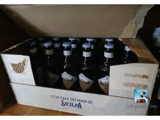 Set met wijn- en bierflessen - afbeelding 7 van  9